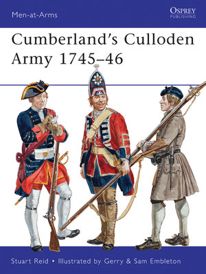cover image of Cumberland's Culloden Army 1745&#8211;46